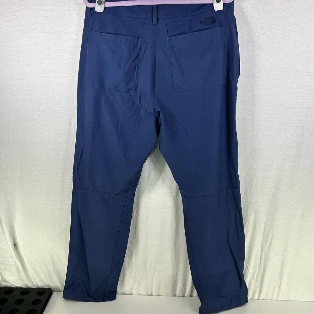 The North Face Paramount Pants Men's 36 Blue Hiking UPF40 Stretch Outdoor